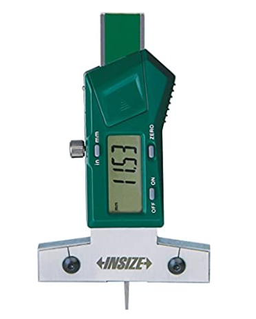 INSIZE 1145-25A Mini Electronic Depth Gage, 0-1"/0-25mm - Click Image to Close